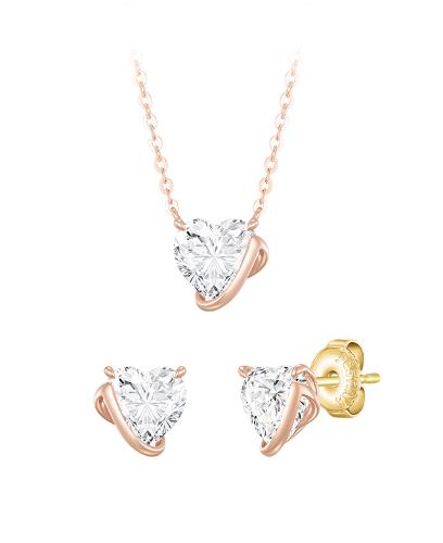 [아이유 PICK] ETER HEART 14K 목걸이+귀걸이 세트 (SET-J0-0622)