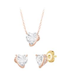 [아이유 PICK] ETER HEART 14K 목걸이+귀걸이 세트 (SET-J0-0622)