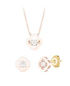 [아이유 PICK] CLOVIA 14K 목걸이+귀걸이 세트 (SET-J0-0919)