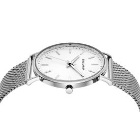 [로만손] R 라운드 슬림37 메쉬시계 (RWRMUU3BF016WHWH0)