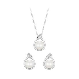 [아이유 PICK] PERLINA 진주 목걸이+귀걸이 세트 (SET-J0-1108)