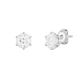 WHITEMOND 1캐럿 귀걸이 (JJLJEQ4BS351SW000)