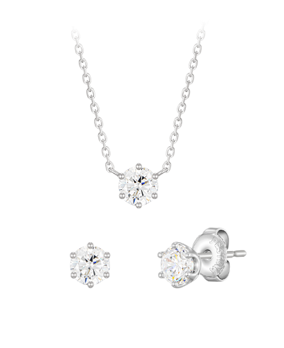 WHITEMOND 3부 목걸이+귀걸이 세트 (SET-J0-0107)