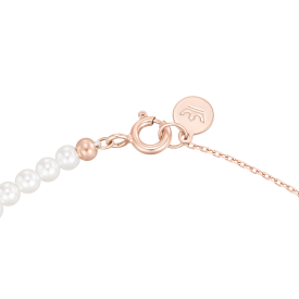 마리엘 리본 진주 비드목걸이 (JJLJNI4BS356SR420)