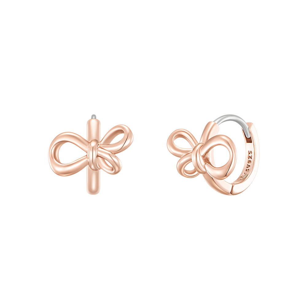 레이첼 리본 원터치 귀걸이 (JJLJE04BS361SR000)