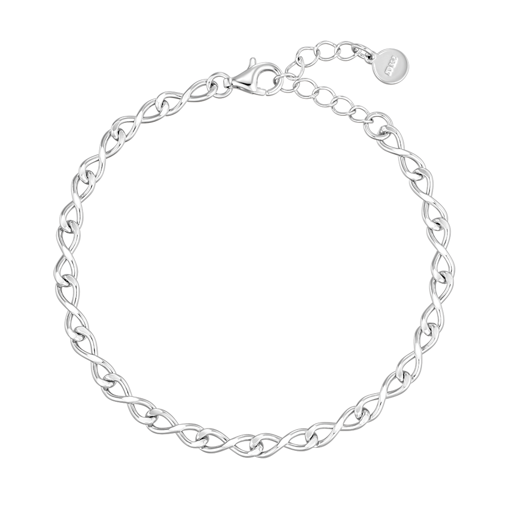 [아이유 PICK] ETER 체인 팔찌 (JJERB04BS698SW190)