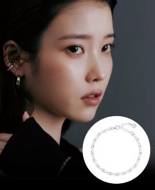 [패밀리 세일] [아이유 PICK] ETER 체인 팔찌 (JJERB04BS698SW190)