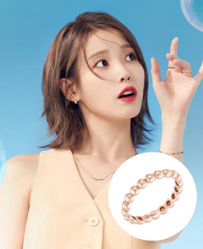 [아이유 PICK] J.Fenella 14K 메탈볼 반지 (JJJTR04BS052R4120)