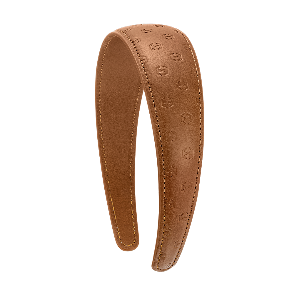 JOELLE 가죽 헤어밴드 - 카멜 (JAJOHB4BS830LTCB0)