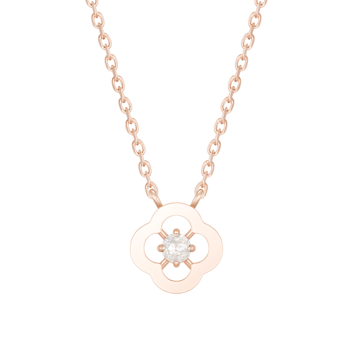 CLOVIA 탄생석 목걸이 (JJCLND4BS134SR420)