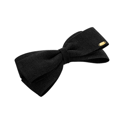 LALA J 트위드 리본 헤어핀 - 블랙 (JALJHP4BS837FABK0)