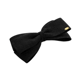 LALA J 트위드 리본 헤어핀 - 블랙 (JALJHP4BS837FABK0)