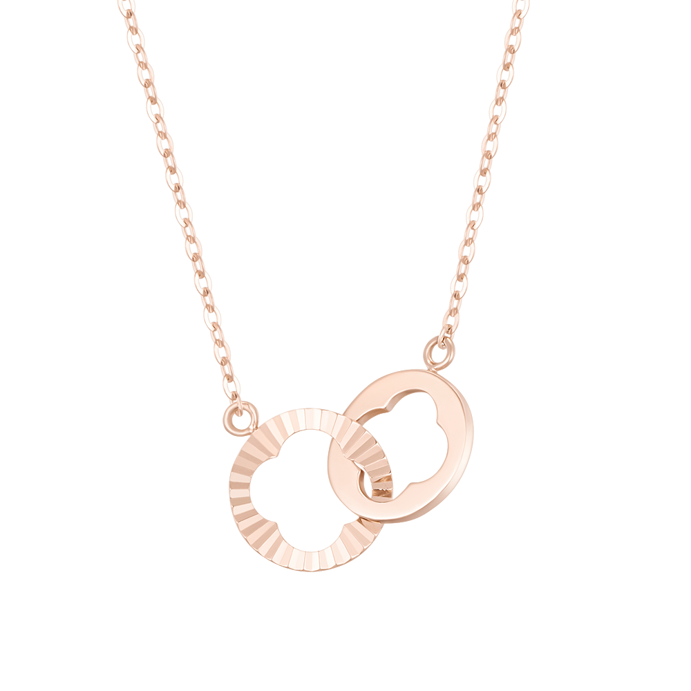 CLOVIA 14K 인터락킹 목걸이 (JJCLN04BS145R4420)