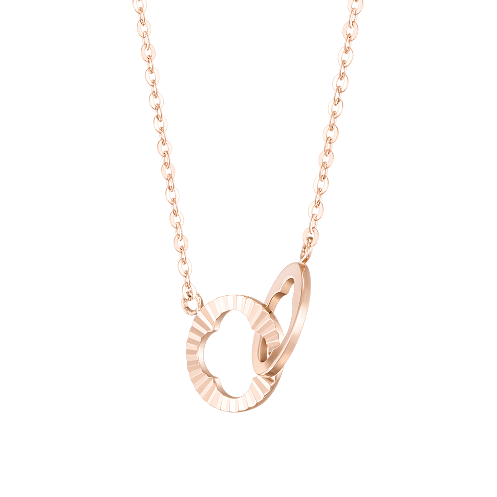 CLOVIA 14K 인터락킹 목걸이 (JJCLN04BS145R4420)