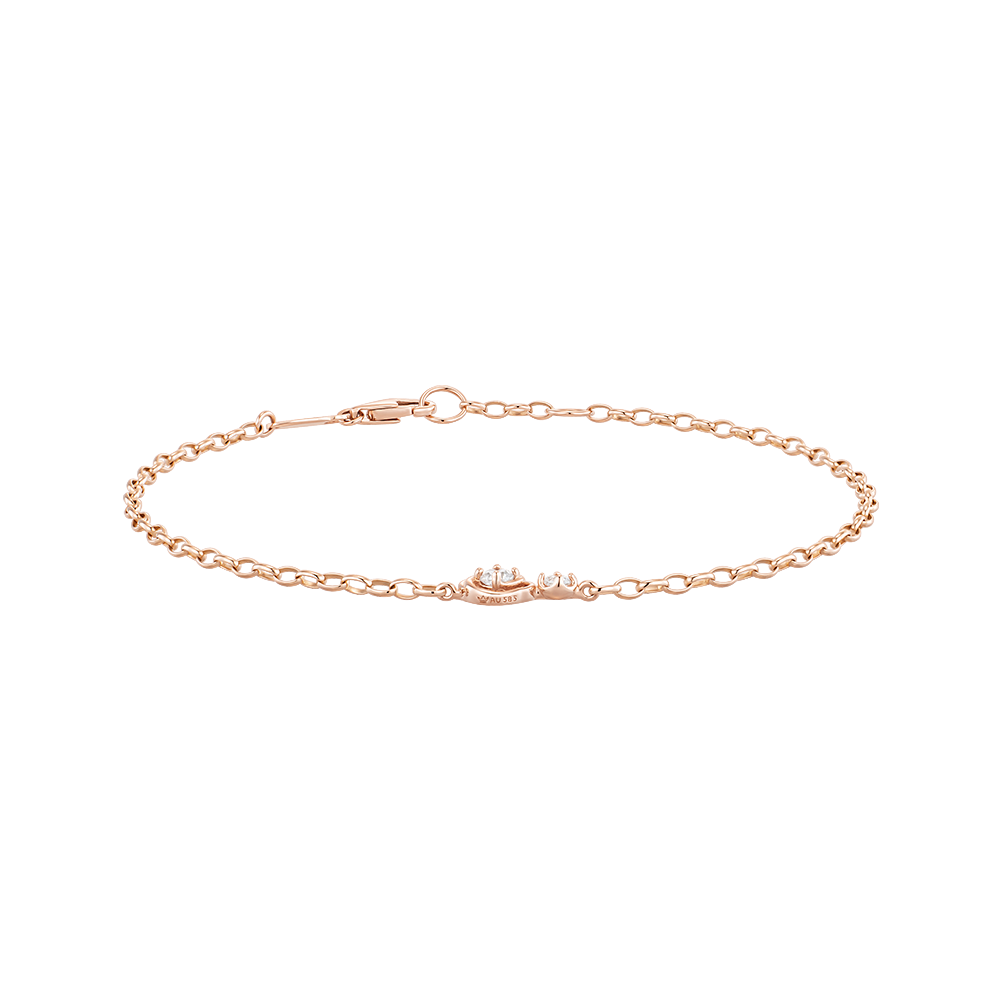 [패밀리 세일] J.ROSA 14K 팔찌 (JJL1BQ4BS263R47S0)
