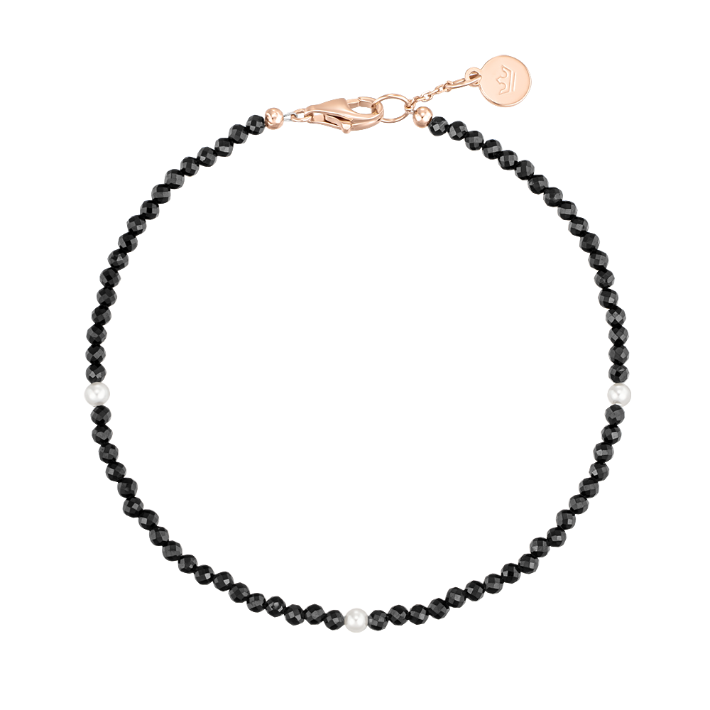 J.Fenella 블랙 스피넬 비드팔찌 2mm (JJJTBN4BS039SR7S0)