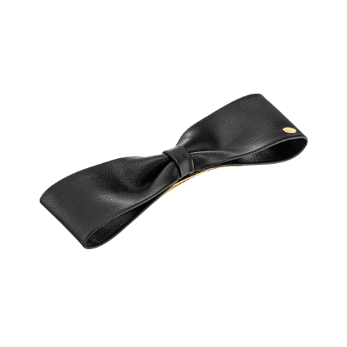 J.RIBBON 레더 헤어핀 (JAI1HP4BS841FABK0)