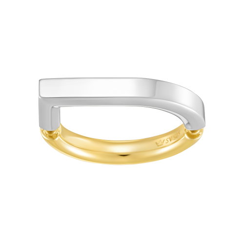 [아이유 PICK] UNIS 투톤 반지 (JJUNR04BS500SC120)