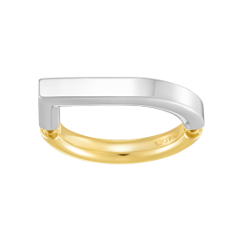 [아이유 PICK] UNIS 투톤 반지 (JJUNR04BS500SC120)