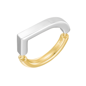 [아이유 PICK] UNIS 투톤 반지 (JJUNR04BS500SC120)