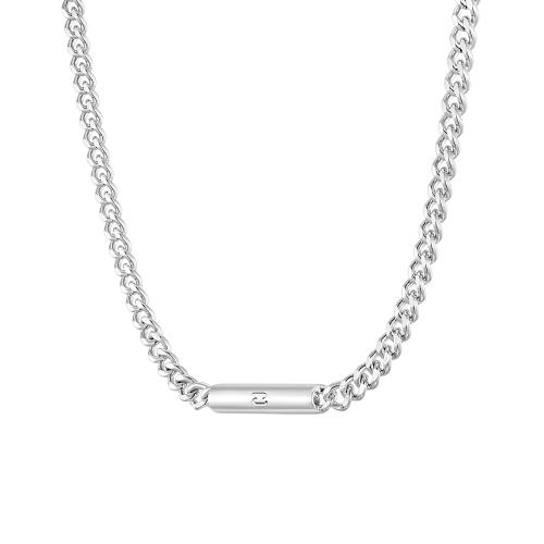 [아이유 PICK] UNIS 체인 목걸이 S (JJUNN04BS501SW450)