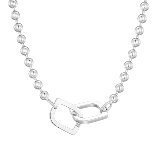 THE J 볼체인 목걸이 (JJSJN04BS405SW420)