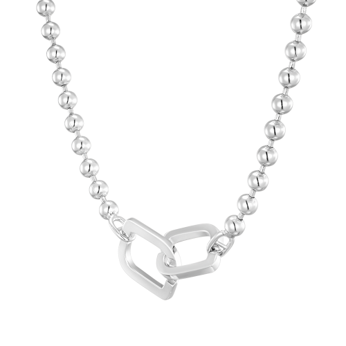 THE J 볼체인 목걸이 (JJSJN04BS405SW420)