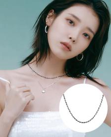 [패밀리 세일] [아이유 PICK] J.Livera 투톤 체인 목걸이 S (JJJTN04BS048SC420)