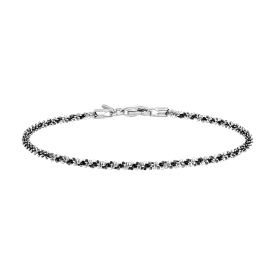 [아이유 PICK] J.Livera 투톤 체인 팔찌 (JJJTB04BS048SC7S0)