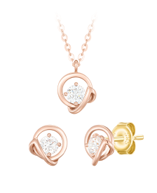 ETER 14K 목걸이+귀걸이 세트 (SET-J0-0426)