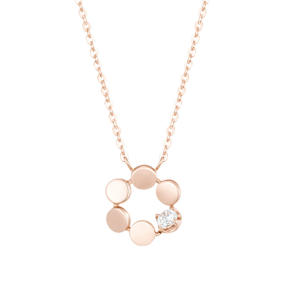 ORBIT 14K 목걸이 (JJORNQ4BS450R4420)