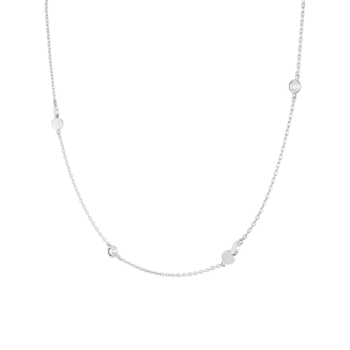 ORBIT 14K 목걸이 (JJORNQ4BS457W4420)