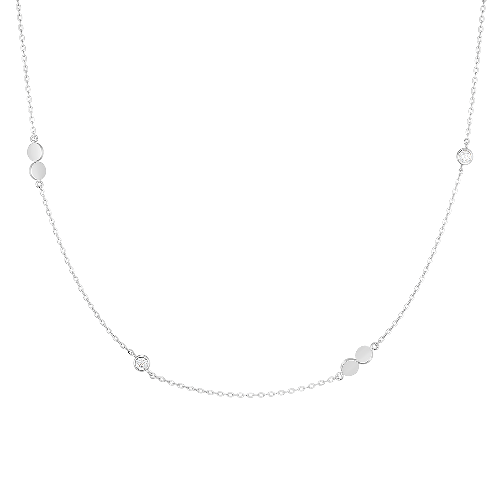 ORBIT 14K 목걸이 (JJORNQ4BS457W4420)