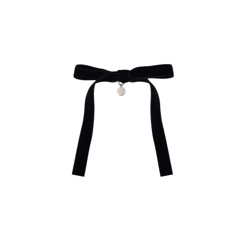 JOELLE 리본 레이어드 체인 BK (JEACEA4BF140BK360)