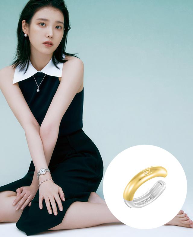 [패밀리 세일] [아이유 PICK] UNIS 투톤 이어커프 (JJUNE04BF507SCP00)