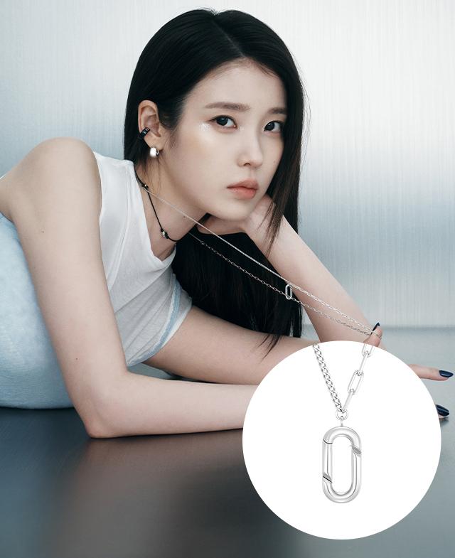 [아이유 PICK] UNIS 체인 목걸이 (JJUNN04BF511SW820)