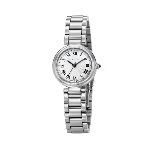 [아이유 PICK] Nuovo Tempo 라운드 메탈 시계 (JWT2ME4BS401WHWH0)