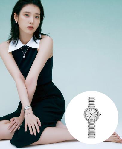 [아이유 PICK] Nuovo Tempo 라운드 메탈 시계 (JWT2ME4BS401WHWH0)