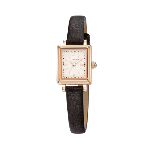 TIARA 스퀘어 클래식 시계 (JWT1LE4BS402RGBR0)