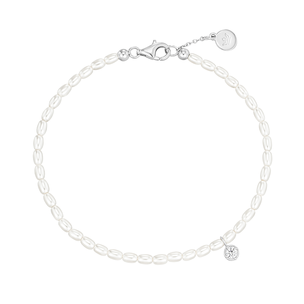 [아이유 PICK] LALA J 진주 비드 팔찌 (JJLJBI4BF373SW7S0)