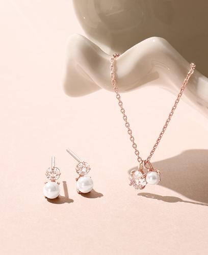 [아이유 PICK] LALA J 목걸이+귀걸이 세트 (SET-J0-0619)