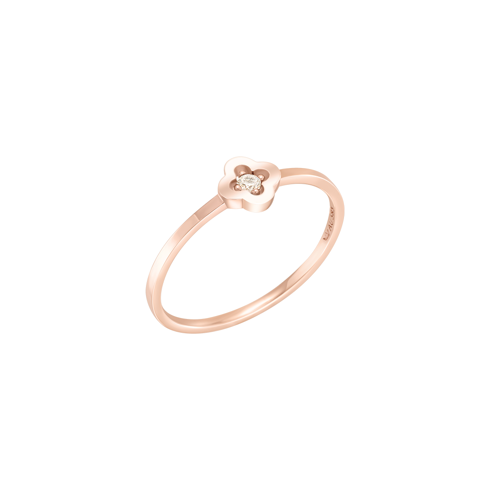 CLOVIA 14K 다이아 반지 (JJCLRD4BF149R4120)