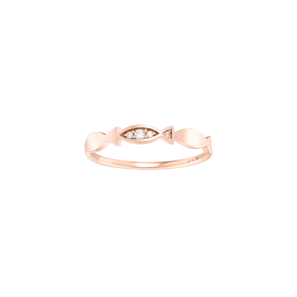 J.Fenella LUCKY FISH 14K 반지 (JJJTRQ4BF078R4120)