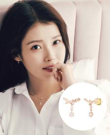 [아이유 PICK] HERBOW 14K 귀걸이 (JJRBEQ4BF277R40A0)