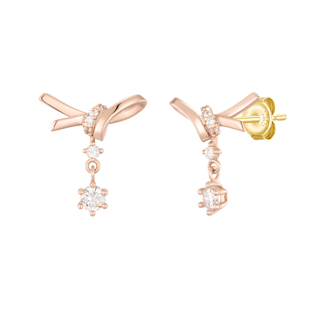 [아이유 PICK] HERBOW 14K 귀걸이 (JJRBEQ4BF277R40A0)