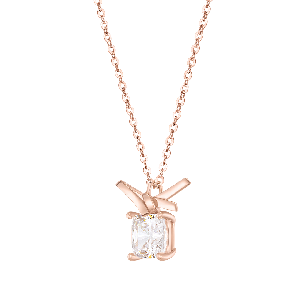 [패밀리 세일] [아이유 PICK] HERBOW 14K 쿠션컷 목걸이 (JJRBNQ4BF279R4420)