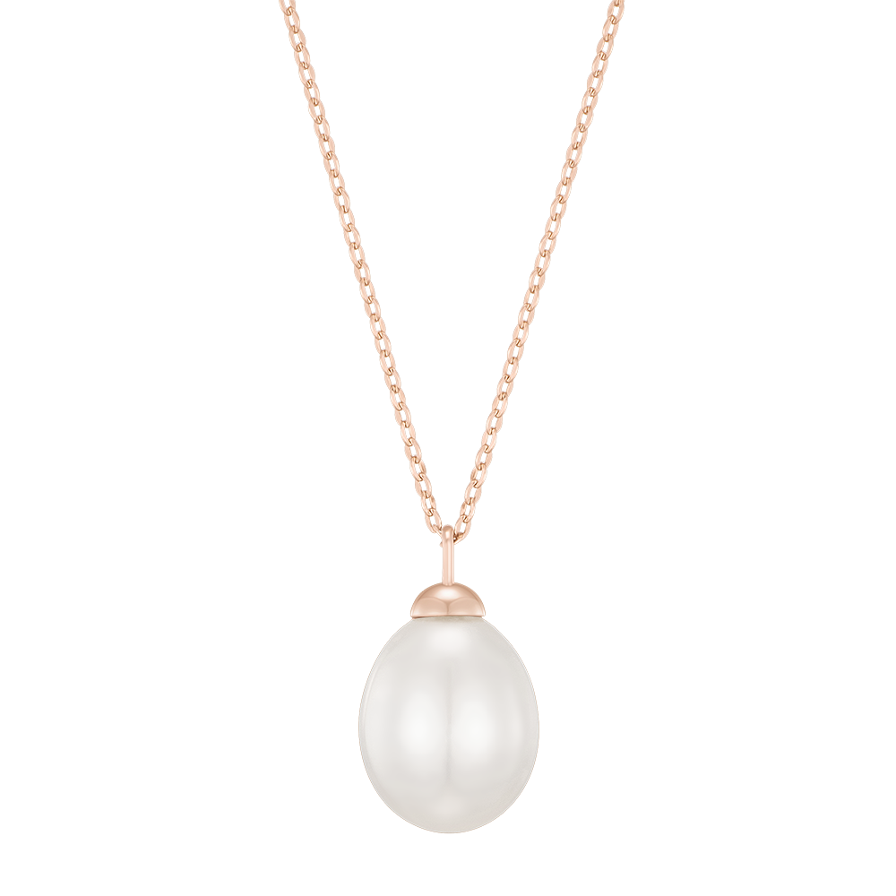 BASIC PERLINA 14K 바로크 담수진주 목걸이 (JJP1NF4BF222R4420)