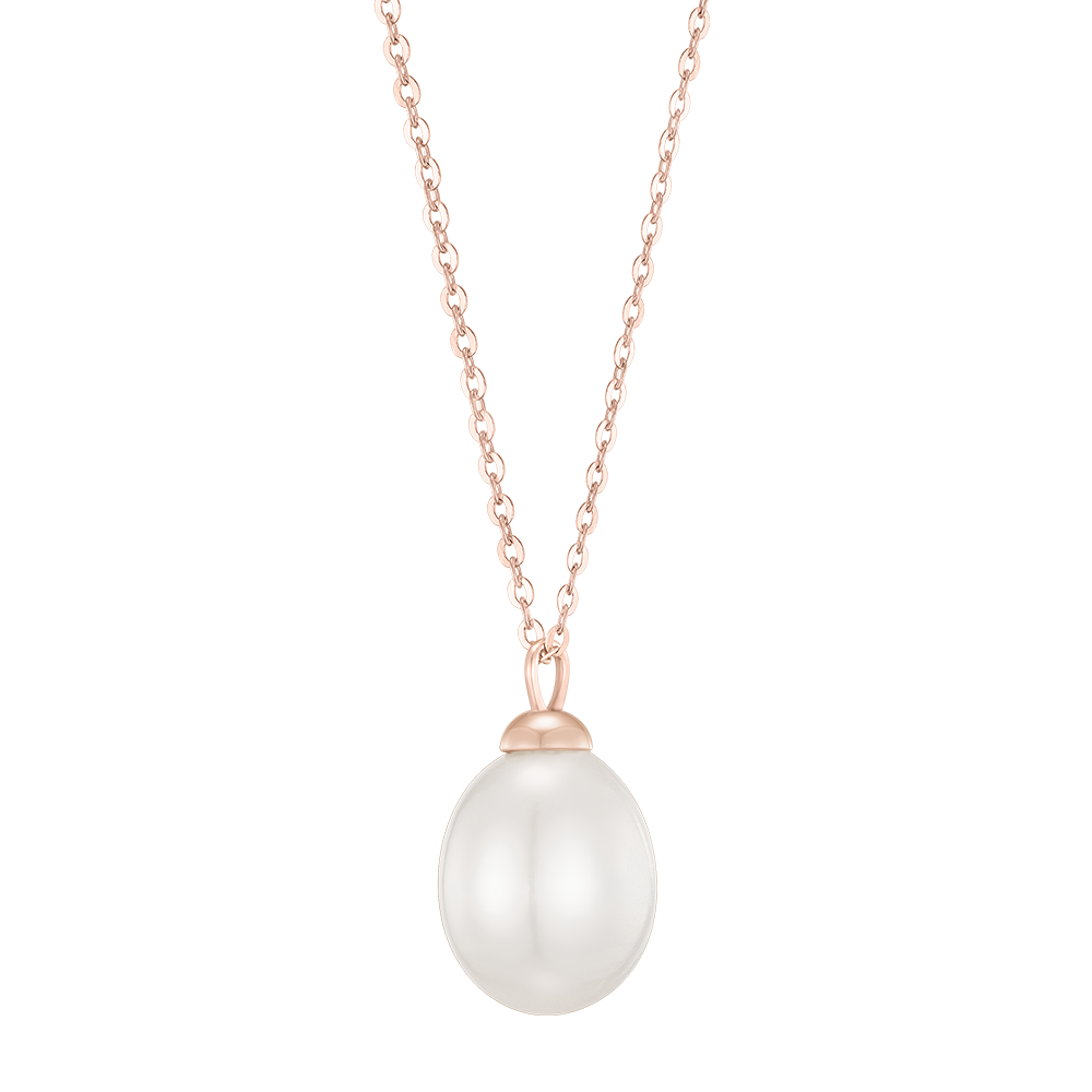 BASIC PERLINA 14K 바로크 담수진주 목걸이 (JJP1NF4BF222R4420)