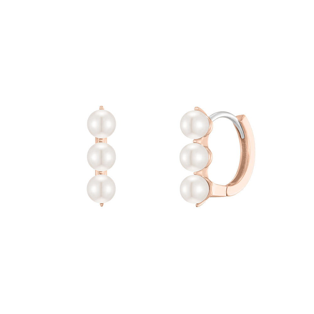 LALA J 진주 D링 귀걸이 (JJLJEI4BF382SR000)