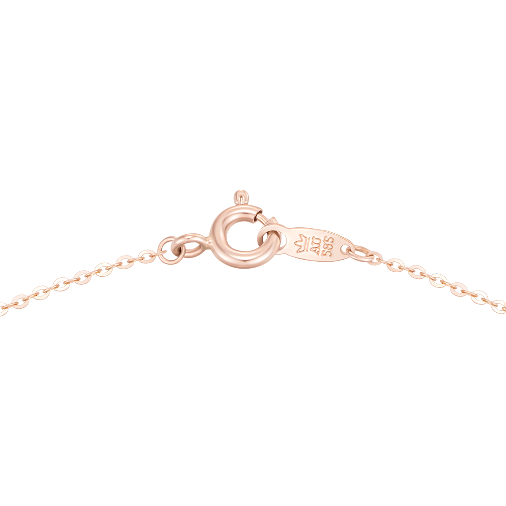 [아이유 PICK] MARIEBEL 14K 페어 1부 다이아 목걸이 (JJMBND4BF481R4420)